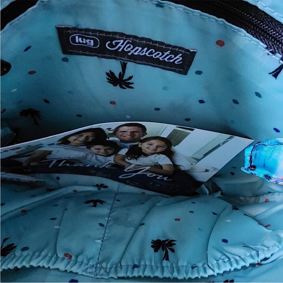 Lug Hopscotch Floral Patterned Women's Purse. NWT. “Resort Tropics” - Picture 4 of 4